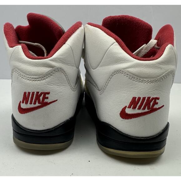Nike Air Jordan 5 Retro PS 'Fire Red' 2020 440889-102 Youth Size 3Y - Picture 4 of 9